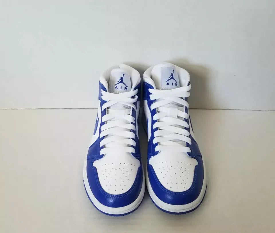 Nike Air Jordan 1 Mid Kentucky Royal Blue White